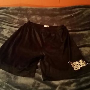 Mens black shorts